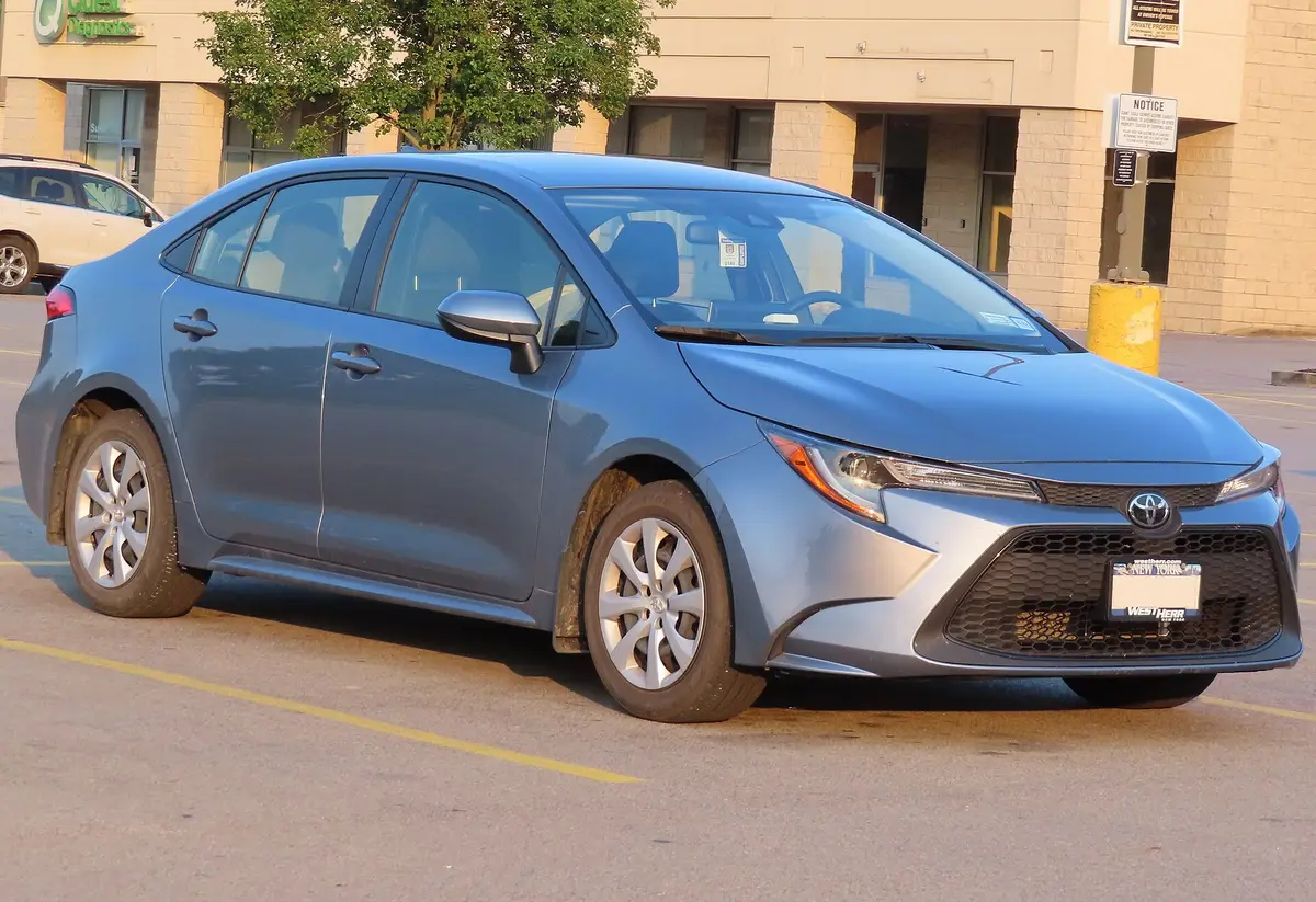 2021 Toyota Corolla (same generation)